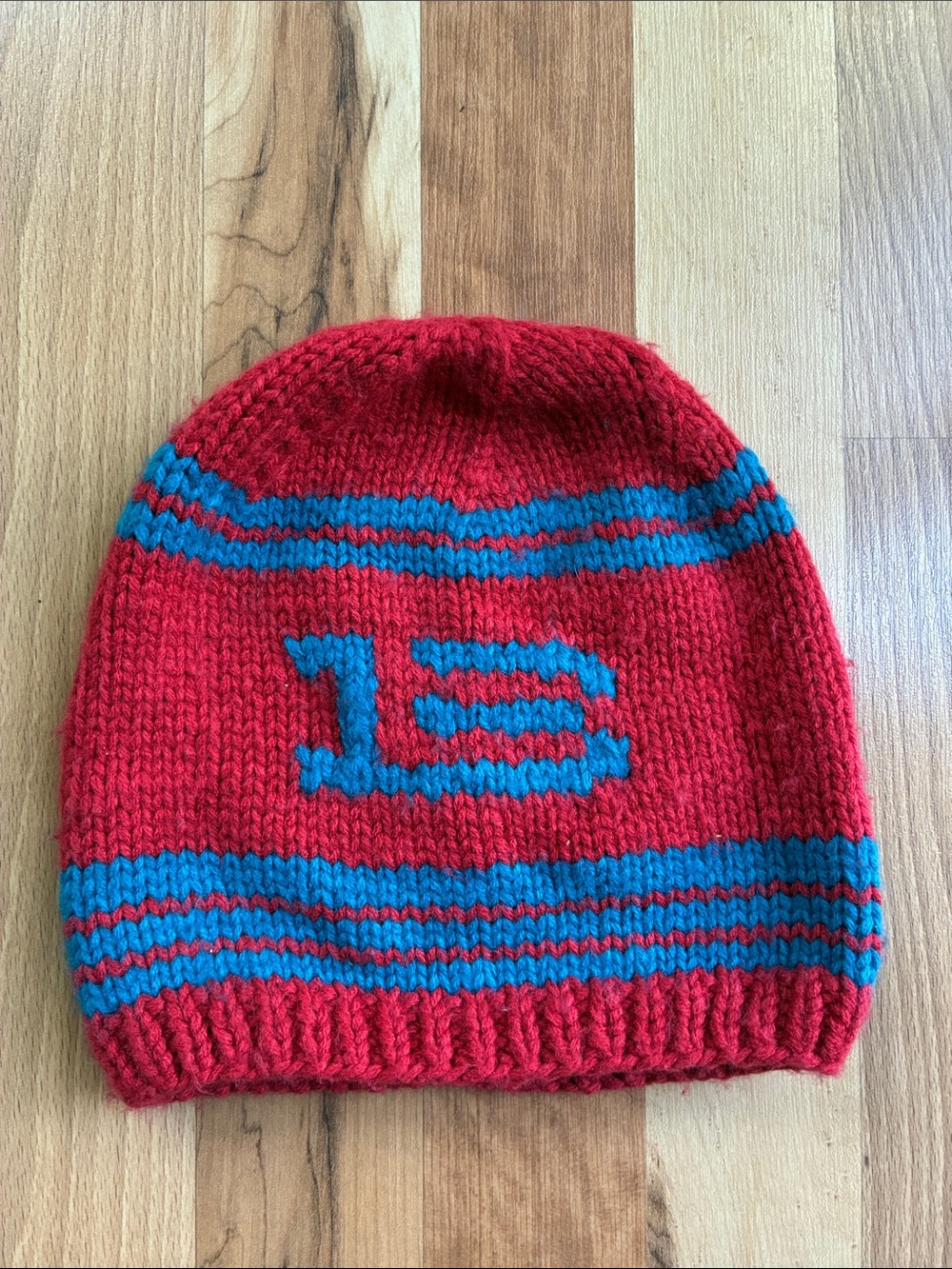 Vintage Burton 13 hand knitted hat